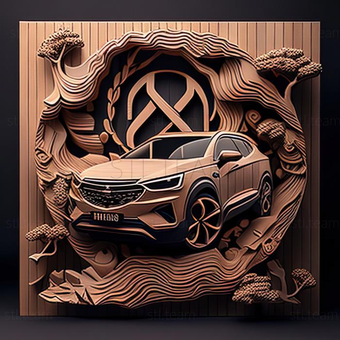 3D модель Opel Grandland X (STL)
